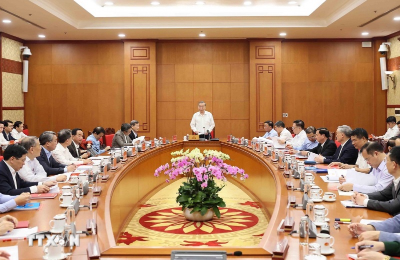 Tổng Bí thư Tô Lâm: Kiên quyết ngăn chặn, đẩy lùi tham nhũng, lãng phí, tiêu cực -0