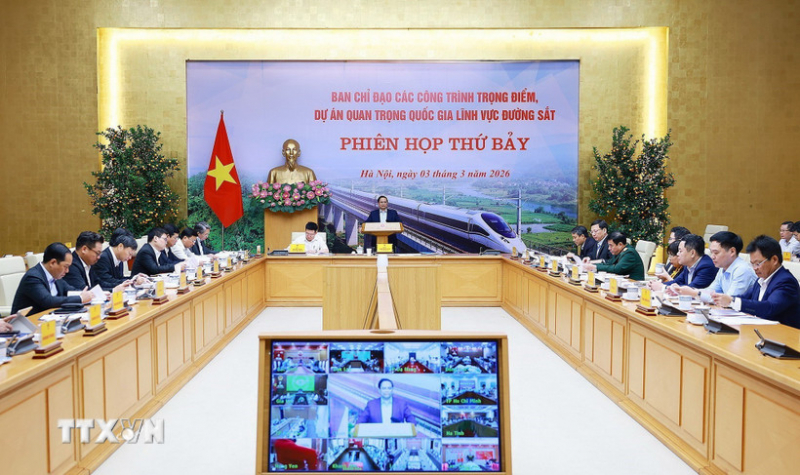 Thủ tướng chủ trì họp Thường trực Chính phủ thúc đẩy triển khai các dự án đường sắt -0