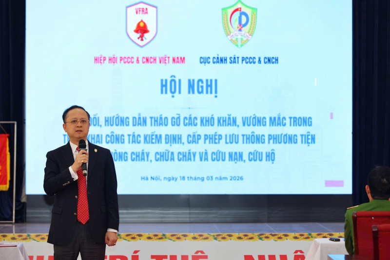 Tháo gỡ vướng mắc trong công tác kiểm định, cấp phép lưu thông phương tiện PCCC và CNCH -0