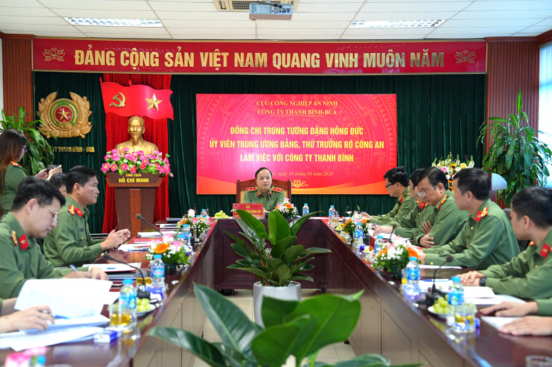 Xây dựng Công ty Thanh Bình thành doanh nghiệp công nghiệp an ninh có sức cạnh tranh -0