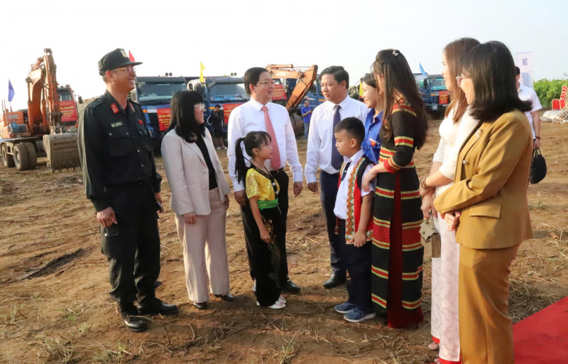 Tây Nguyên và Miền Tây Nam bộ đồng loạt khởi công các trường nội trú khu vực biên giới. -0