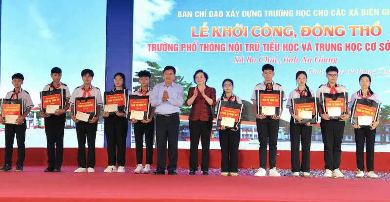 Tây Nguyên và Miền Tây Nam bộ đồng loạt khởi công các trường nội trú khu vực biên giới. -0