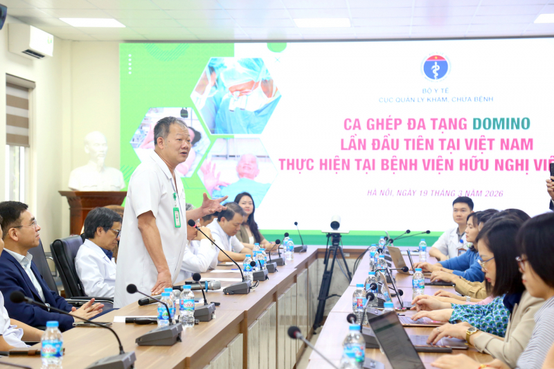 Người đầu tiên ở Việt Nam ghép đồng thời tim - gan và hiến gan cứu sống bệnh nhân ung thư -0