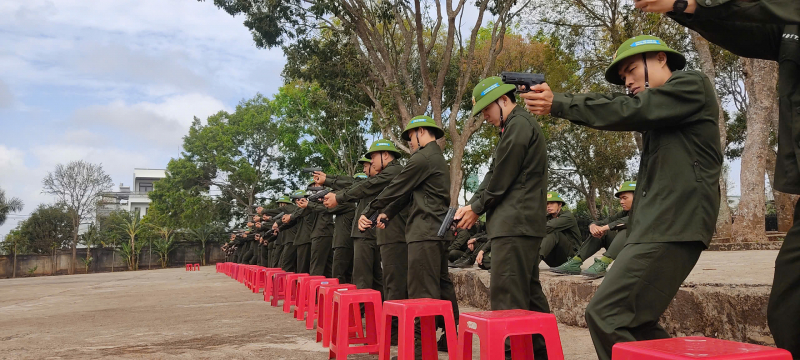 Tổ chức bắn đạn thật cho công dân thực hiện nghĩa vụ Tham gia CAND năm 2026 tại Tây Nguyên -0