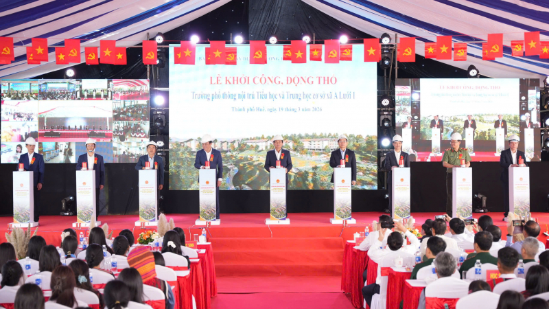 TP Huế xây dựng thêm 3 điểm trường phổ thông nội trú liên cấp ở vùng biên giới A Lưới -0