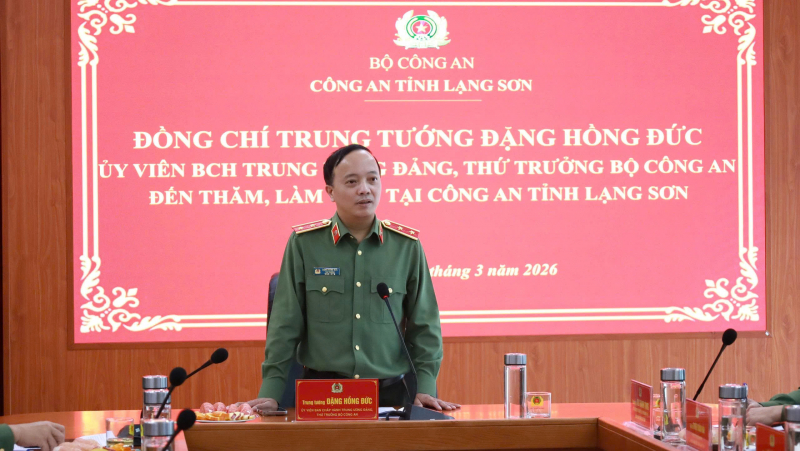 Tăng cường đầu tư, trang bị hiện đại đáp ứng yêu cầu công tác, chiến đấu cho Công an tỉnh Lạng Sơn -0