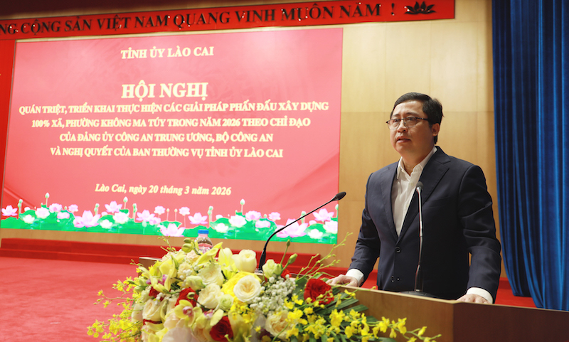 Lào Cai xây dựng 100 % các xã, phường không ma tuý -0