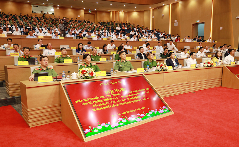 Lào Cai xây dựng 100 % các xã, phường không ma tuý -0