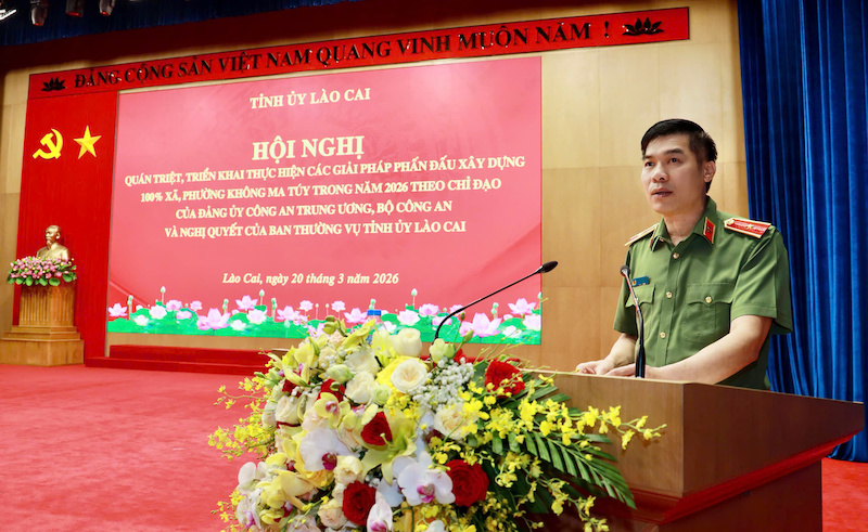 Lào Cai xây dựng 100 % các xã, phường không ma tuý -0