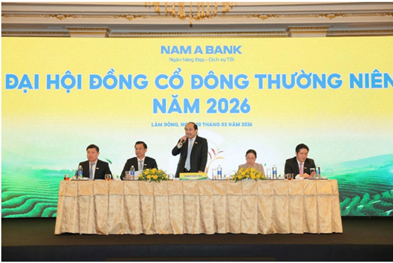 Nam A Bank tổ chức thành công Đại hội đồng cổ 2026: Sẵn sàng cho kỷ nguyên tăng trưởng mới -0