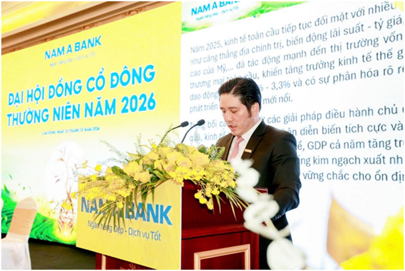 Nam A Bank tổ chức thành công Đại hội đồng cổ 2026: Sẵn sàng cho kỷ nguyên tăng trưởng mới -0