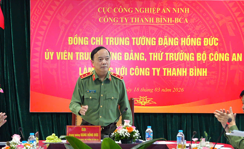 Deputy Minister Dang Hong Duc Works with Thanh Binh Company -0