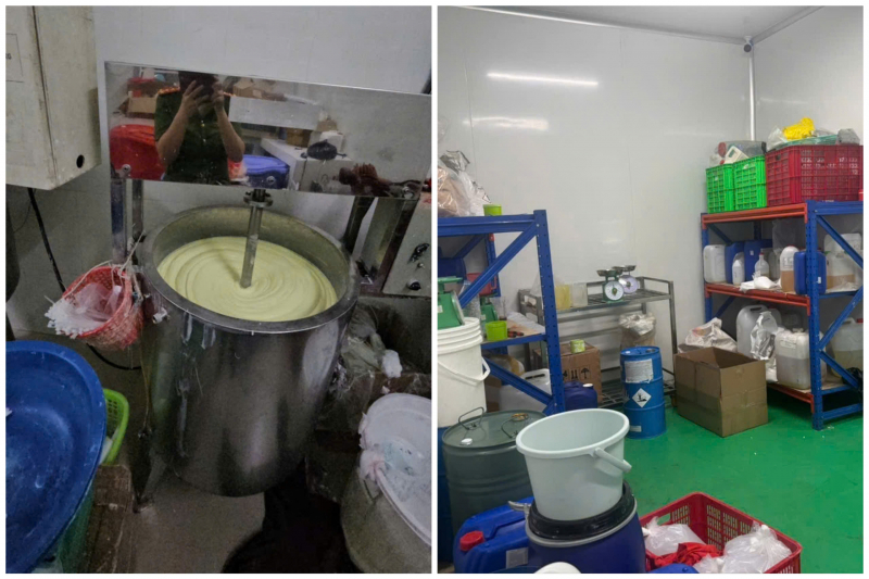 Vén màn “công xưởng kem trộn” giữa lòng thành phố, thu lợi bất chính ước tính hàng tỷ đồng -3
