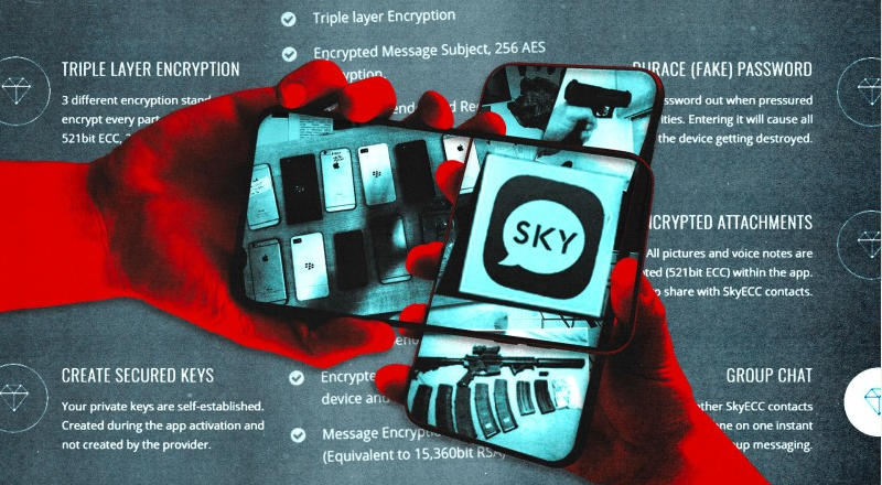 Chiến dịch đột kích “Đế chế tin nhắn mã hóa” -0