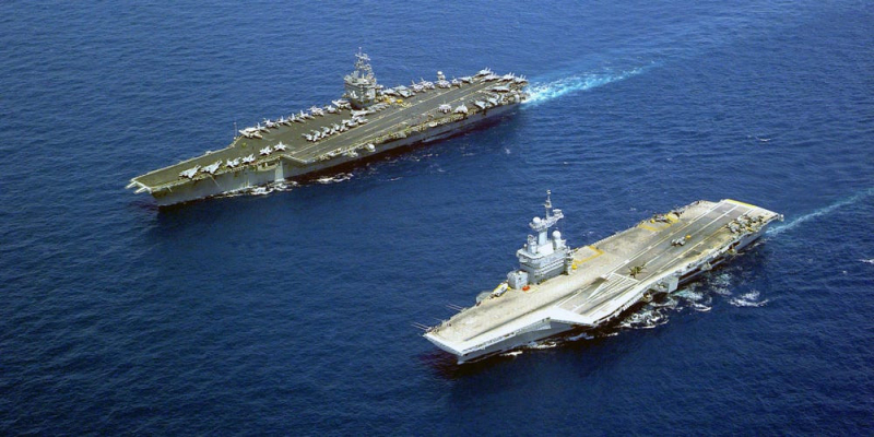 Tàu sân bay hạt nhân Pháp bị lộ vị trí vì một thuỷ thủ mê chạy bộ -0