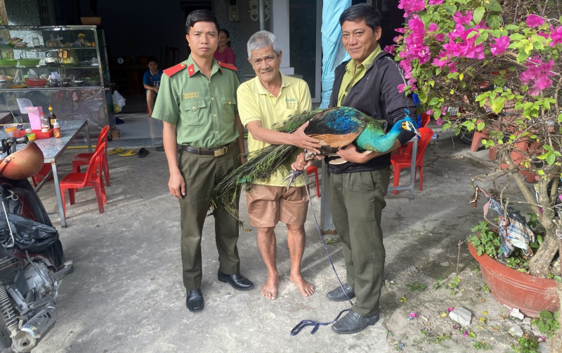 Phát huy vai trò Công an trong bảo vệ động vật hoang dã ở An Giang -0