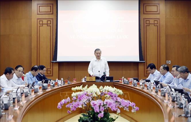 Thông báo Kết luận của Tổng Bí thư tại Phiên họp chuyên đề về công nghệ chiến lược -0