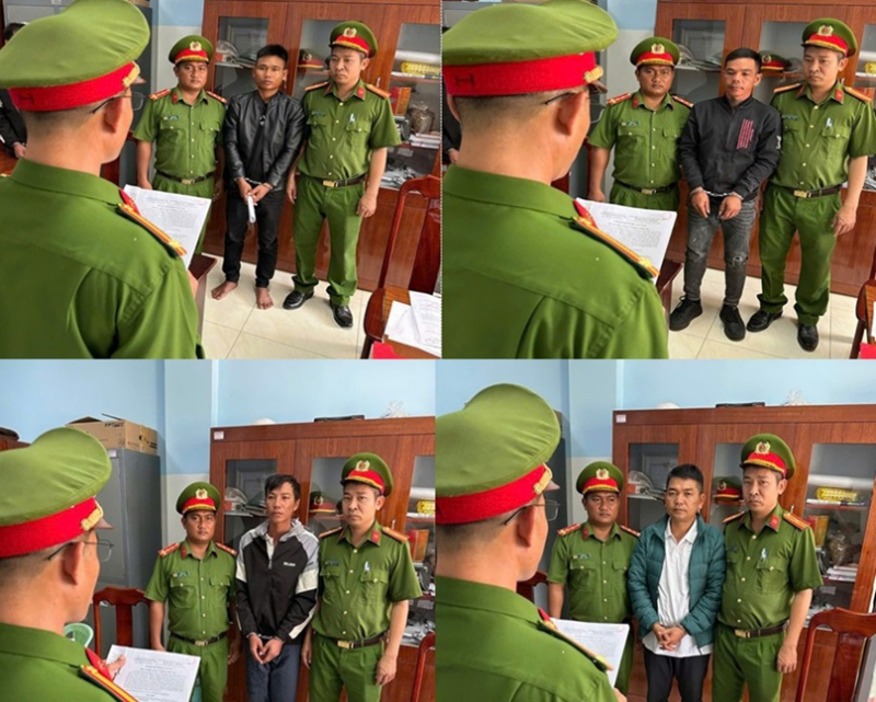 Bắt tạm giam 4 bị can dùng hung khí đánh nhau sau va chạm giao thông -0