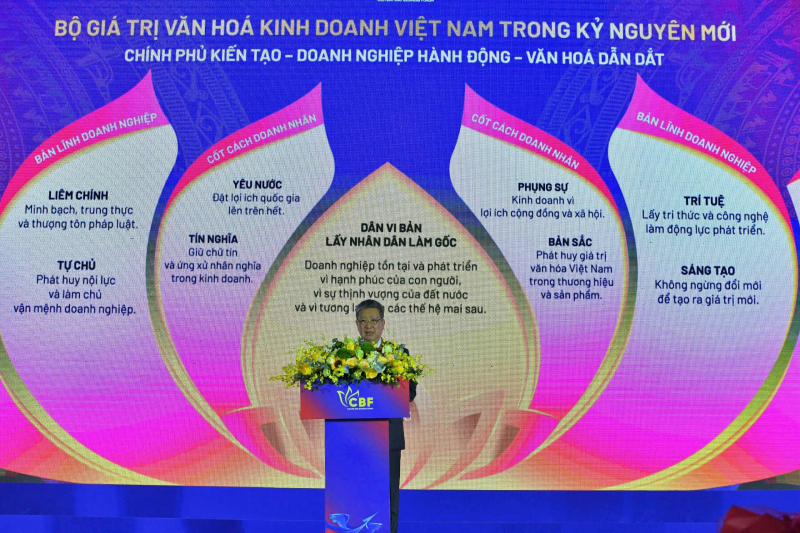 Xây dựng cộng đồng doanh nghiệp lớn mạnh, mang đậm bản sắc văn hoá Việt Nam -0