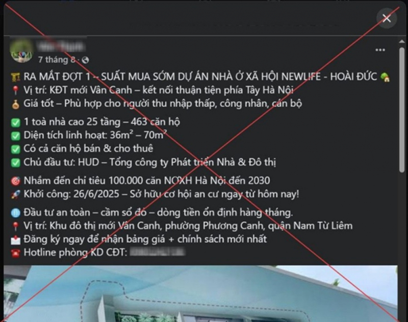 2 trường hợp bị xử phát vì rao bán “suất ngoại giao”, “suất nội bộ” nhà ở xã hội -0