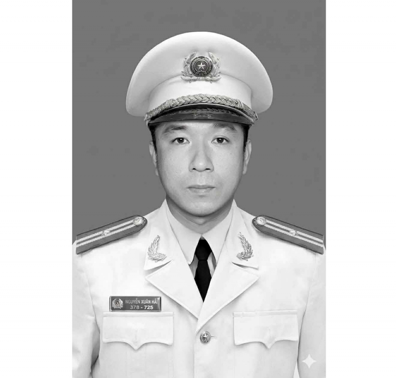 Truy thăng cấp bậc hàm Thiếu tá đối với đồng chí Nguyễn Xuân Hải -0