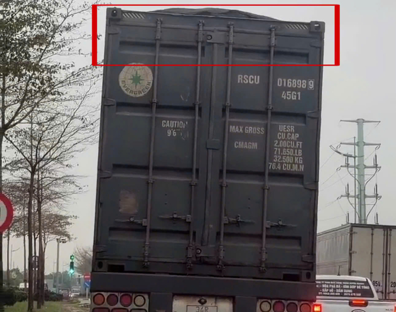 Container “cắt nóc” chở quá tải gần 50% -0