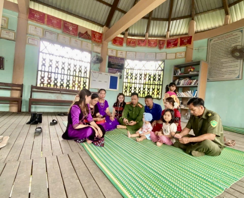 Công an xã giúp dân tích hợp tài khoản an sinh xã hội trên VNeiD -0