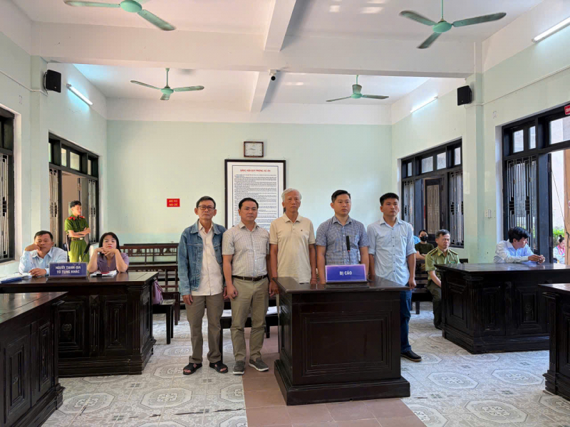 Gây thiệt hại cho Nhà nước hơn 5,5 tỷ đồng khi tận thu rừng cháy, 5 bị cáo lĩnh án -1