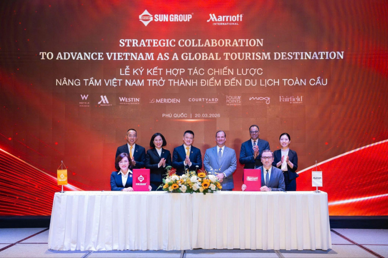 Sun Group – Marriott International hợp tác chiến lược, nâng tầm Việt Nam thành điểm đến du lịch toàn cầu -0