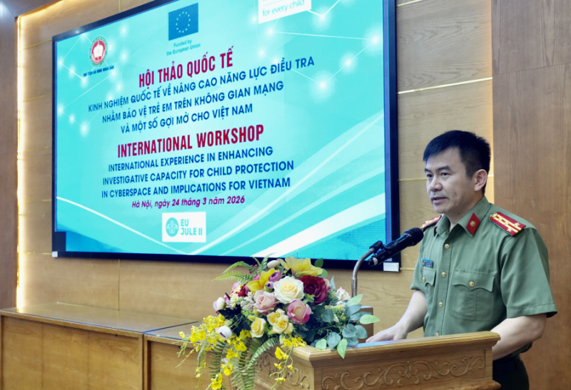 Tăng cường hợp tác quốc tế trong bảo vệ trẻ em trên không gian mạng -0