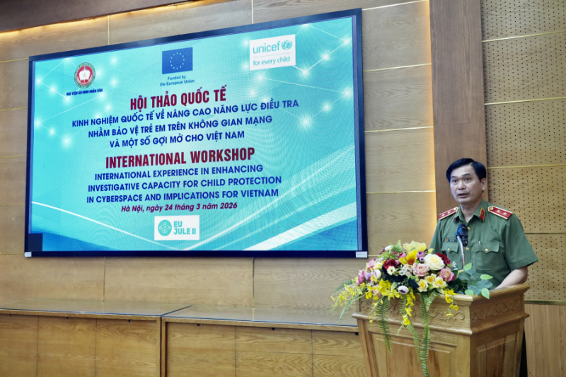 Tăng cường hợp tác quốc tế trong bảo vệ trẻ em trên không gian mạng -0