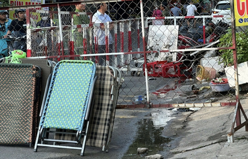 Cháy quán cơm, 2 mẹ con tử vong tại phòng ngủ -0