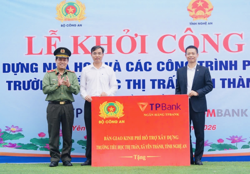 Khởi công xây dựng Trường Tiểu học xã Yên Thành -0