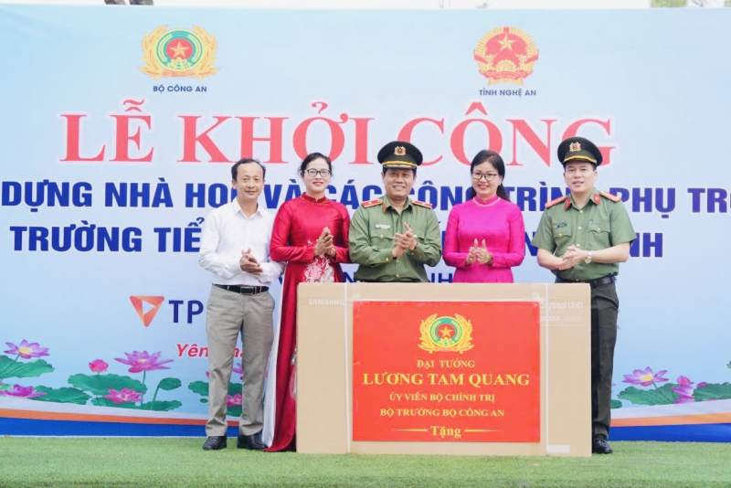 Khởi công xây dựng Trường Tiểu học xã Yên Thành -0