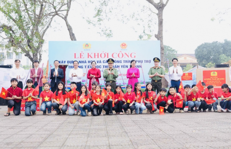 Khởi công xây dựng Trường Tiểu học xã Yên Thành -0