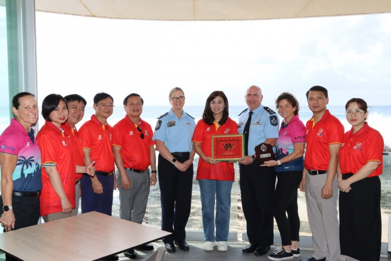 Đoàn CAND Việt Nam tham dự sự kiện đếm ngược APES Games 2026 tại Australia -0