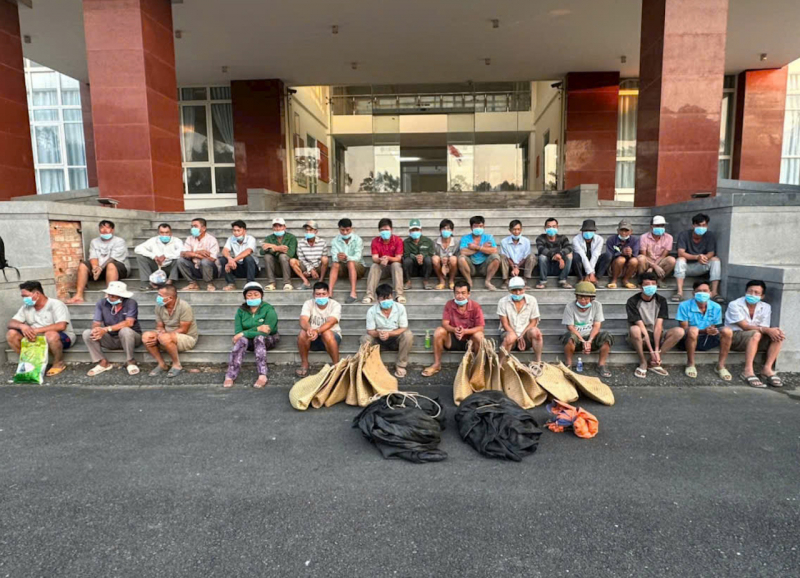 Công an Vĩnh Long đấu tranh, trấn áp mạnh tội phạm cờ bạc -0