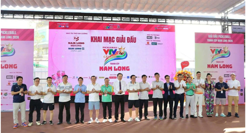 Giải Pickleball VTV Cần Thơ 2026 - Tranh Cúp Nam Long mở ra điểm hẹn thể thao tại Cần Thơ -0