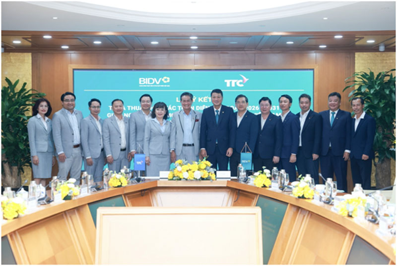 BIDV và TTC tăng cường hợp tác, thúc đẩy phát triển bền vững -0