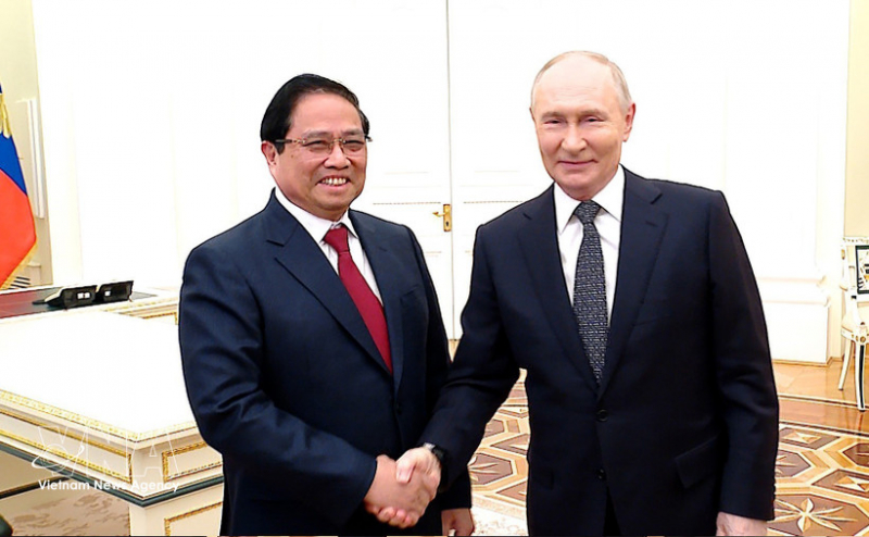 Vietnamese Prime Minister meets Russian President in Moscow -0