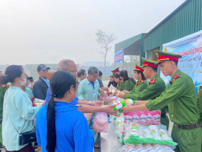 Tuổi trẻ Công an Nghệ An xung kích lập công, vì bình yên cuộc sống -0