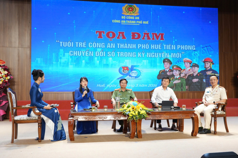 Công an TP Huế tuyên dương nhiều tập thể, cá nhân tiêu biểu trong phong trào thanh niên  -0