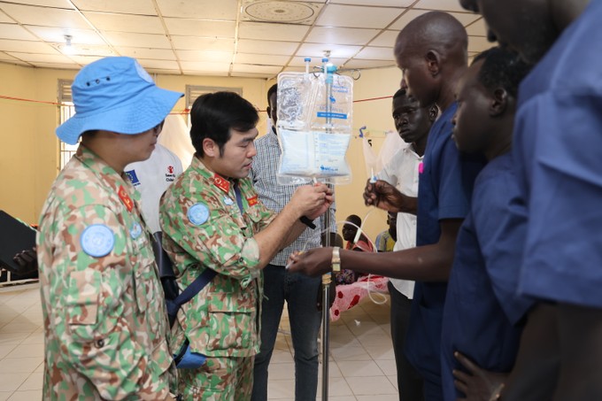 Bệnh viện dã chiến tại Nam Sudan tổ chức chuỗi hoạt động mừng 95 năm Ngày thành lập Đoàn -0