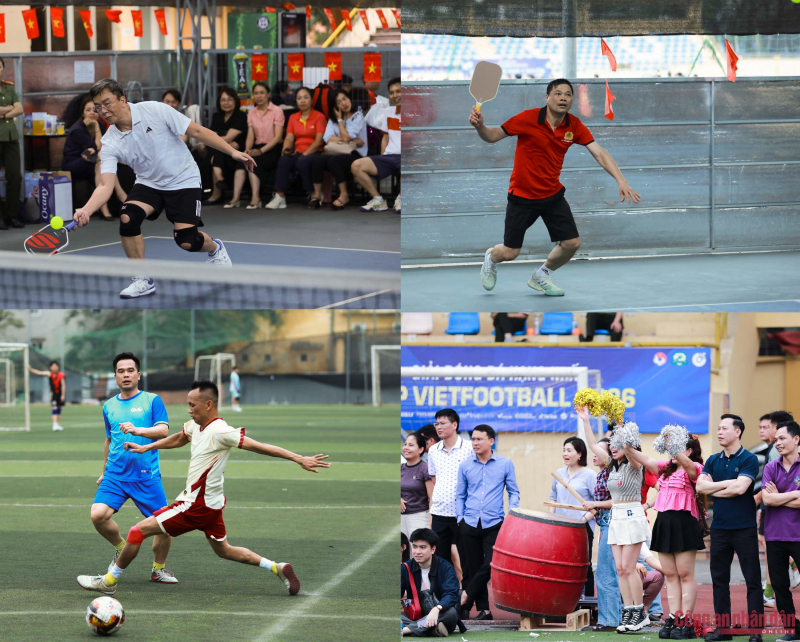 Bế mạc Giải thể thao Cục Công nghiệp an ninh -0