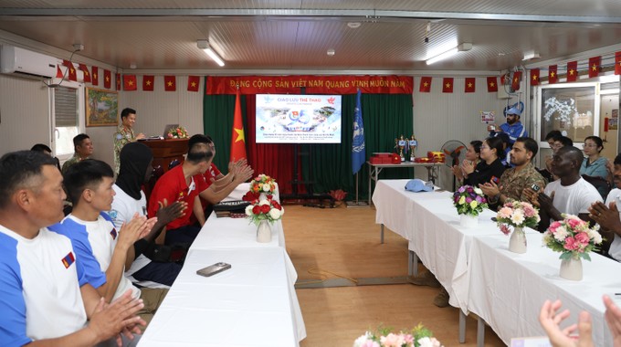 Bệnh viện dã chiến tại Nam Sudan tổ chức chuỗi hoạt động mừng 95 năm Ngày thành lập Đoàn -0