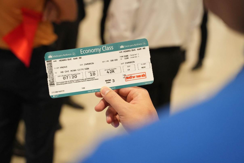 Hàng không Việt thắp sáng tinh thần nhiệt huyết trên “Chuyến bay Thanh niên” 2026 -0