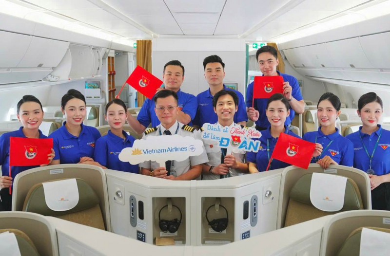 Hàng không Việt thắp sáng tinh thần nhiệt huyết trên “Chuyến bay Thanh niên” 2026 -1