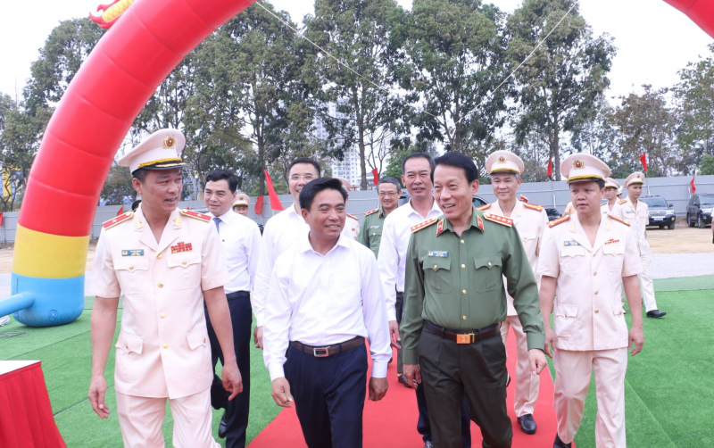 Doanh trại mới Công an tỉnh Thanh Hóa - Bước tiến chiến lược hướng tới hiện đại hóa lực lượng -0