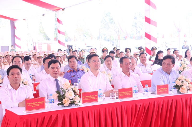 Doanh trại mới Công an tỉnh Thanh Hóa - Bước tiến chiến lược hướng tới hiện đại hóa lực lượng -0