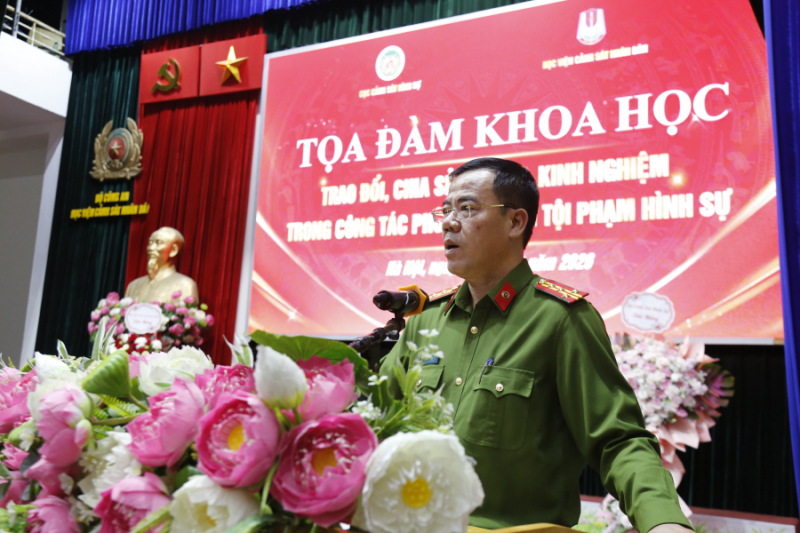 Truyền lửa nghề và chia sẻ kinh nghiệm phòng ngừa, trấn áp tội phạm từ sớm, từ xa -0